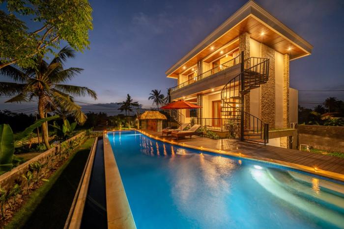 3 King Bedrooms Ratu Bali Luxury Villa in Ubud, Bali