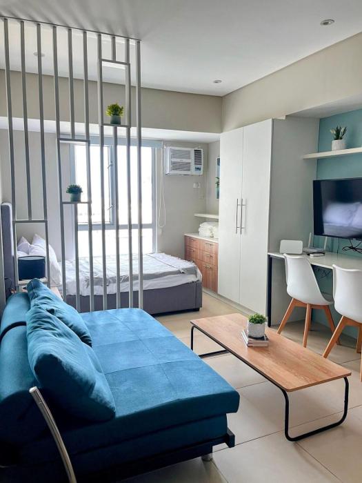 Modern Studio at Cebu IT park with Pool Access & Fast WiFi