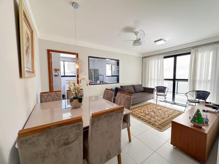 Apartamento 3 Quartos com Suíte Exclusivo na Praia das Castanheiras - Centro Guarapari