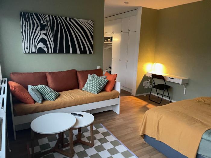 Liten lägenhet med gångavstånd till badstrand