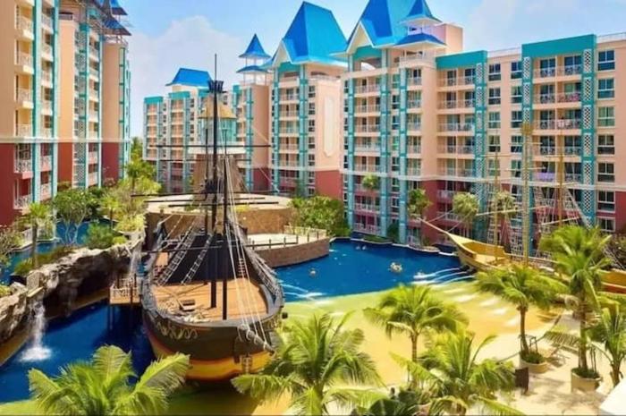 Stunning 1bdr in Fairytale Water park Condo Grande Caribbean
