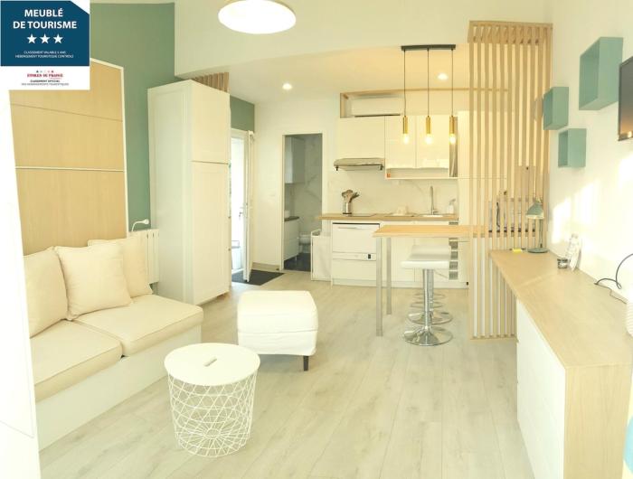 Kylians Dream, Studio 3 étoiles 5 mn des plages