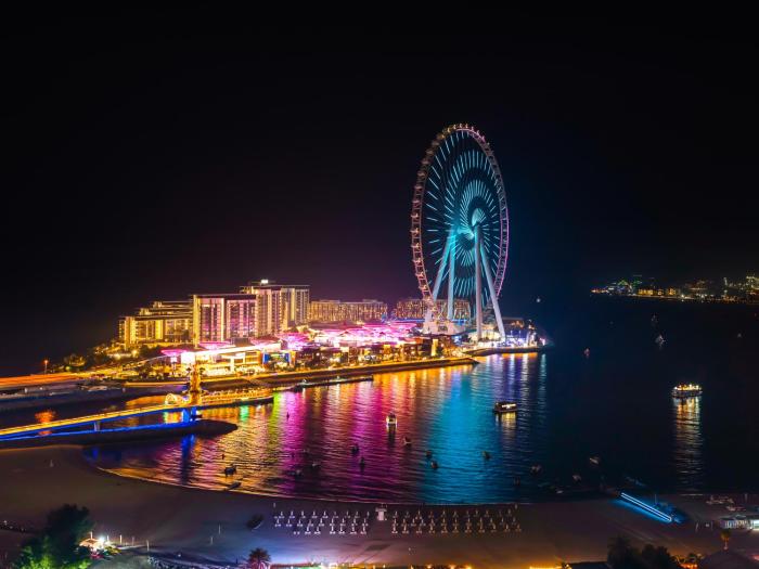 Dubai Eye & Palm View #JBR Beach # ULTRA Luxurious 2 BHK