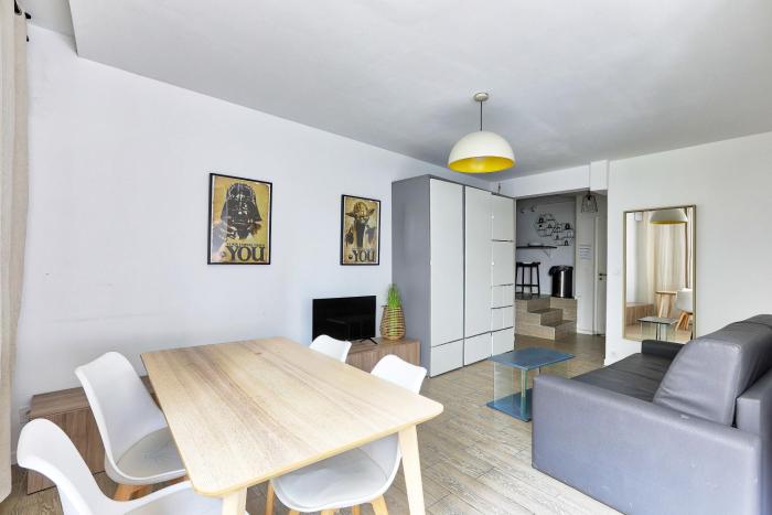 Appartement cosy entre La Villette et Buttes-Chaumont