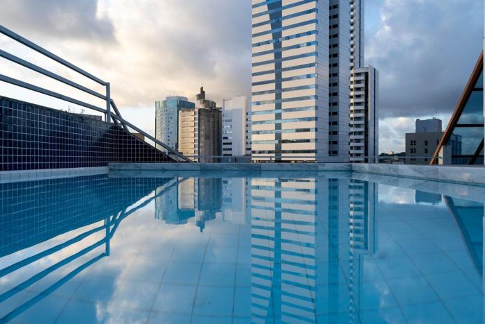 1 - Flat a 300m do Shopping Salvador com garagem