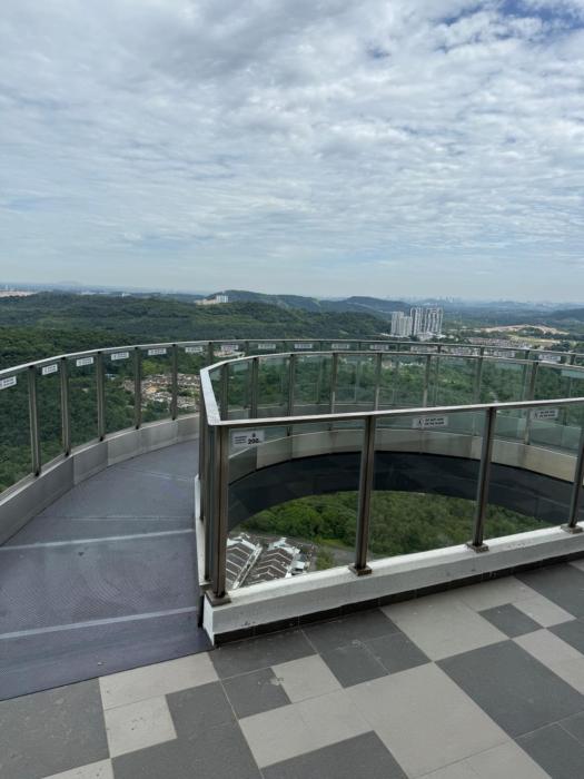 New Mesahill premier residence with rooftop sky walk and sky lounge mountain view
