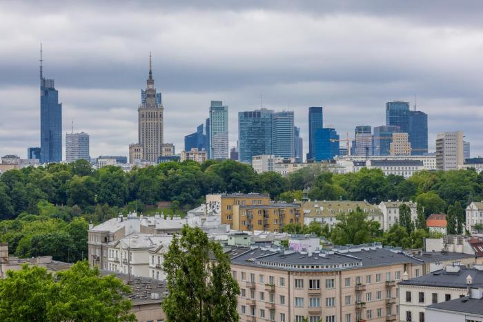 Salezego Apartment with Balcony near PGE Narodowy Warsaw by Noclegi Renters