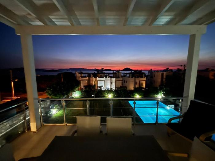 2-storey villa with pool in Bodrum