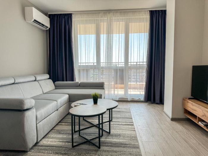 1BR Apartment with Panoramic View Balcony and Designated Parking Space