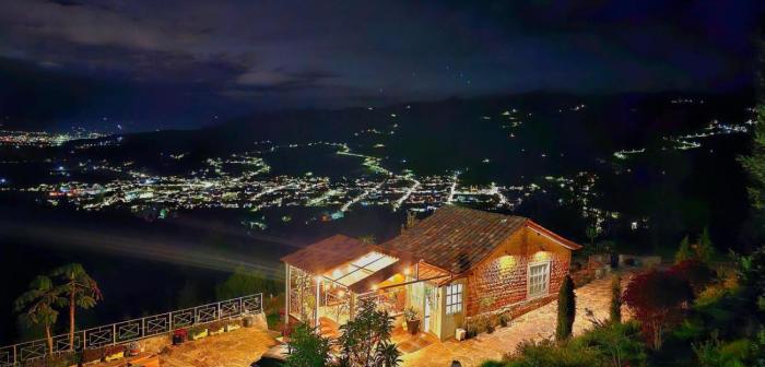 Cabaña Shekinah con vista panoramica Tibasosa