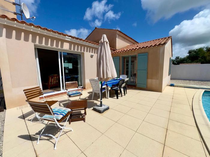 Villa charmante 6 pers, résidence calme, piscine privée - FR-1-323-580
