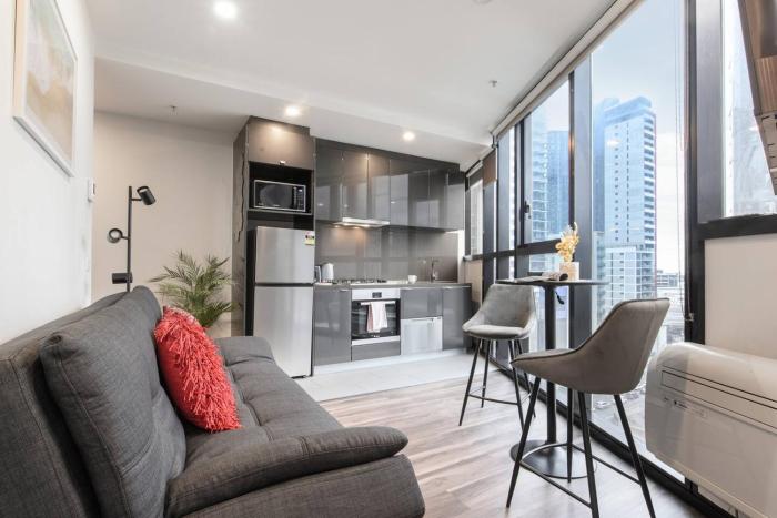 Banque Nook - Cosy Southbank Stay near Crown and Yarra