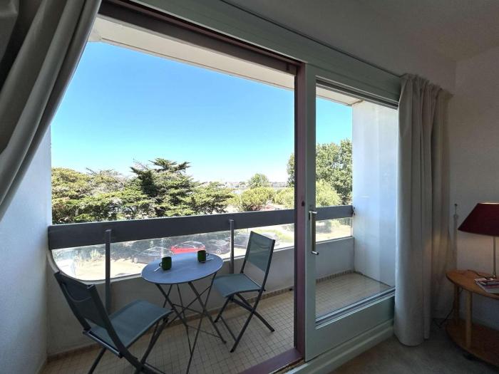 Appartement 2 pièces, 4 couchages, centre Saint-Gilles-Croix-de-Vie, parking - FR-1-224-815