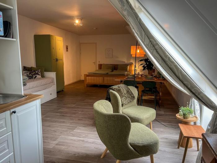 Studio lodge de groene specht bij Bolmeer Lodges