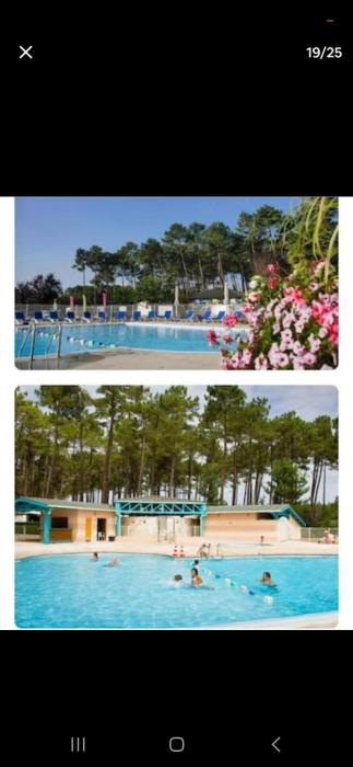 Chez Maya 2 chambres dont suite parentale et 2 salles de bain dans camping 4 étoiles