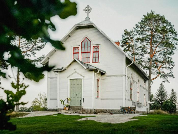 Unique Mission House By Lake Sommen