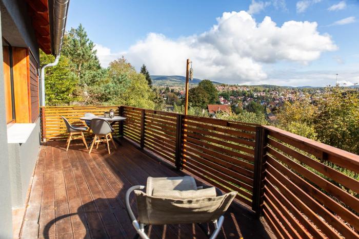 Birkenchalet, idyllisch am Waldrand mit Sauna und Kamin