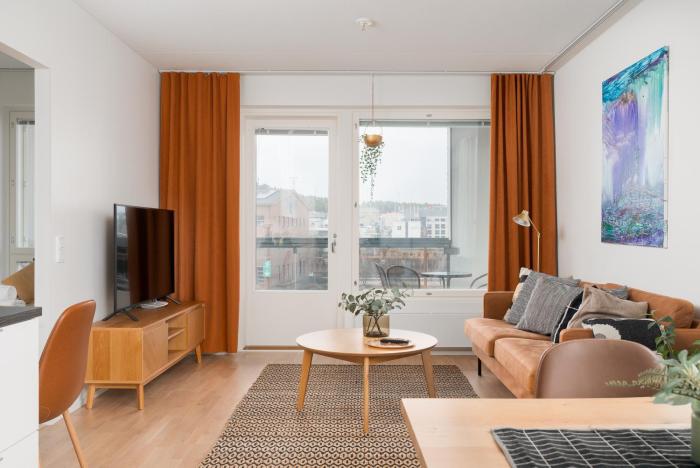 Executive living, Best location on Jyväskylä, 65 TV, Sauna, balcony, Free parking, 6min to City, Paviljonki 1min