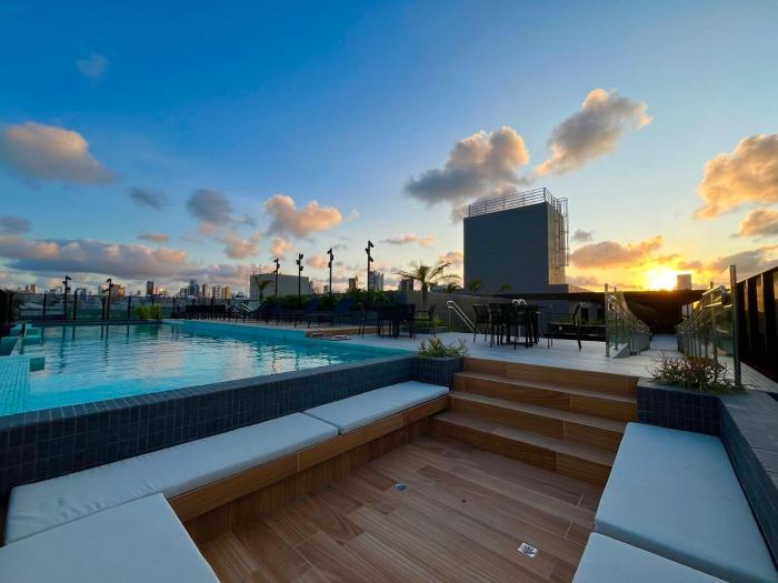 Flat Beira Mar no Jardim Oceania