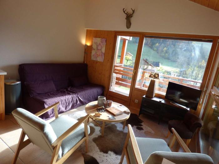 Charmant 3 pièces sud avec balcon proche télécabines, 6 pers - FR-1-458-235