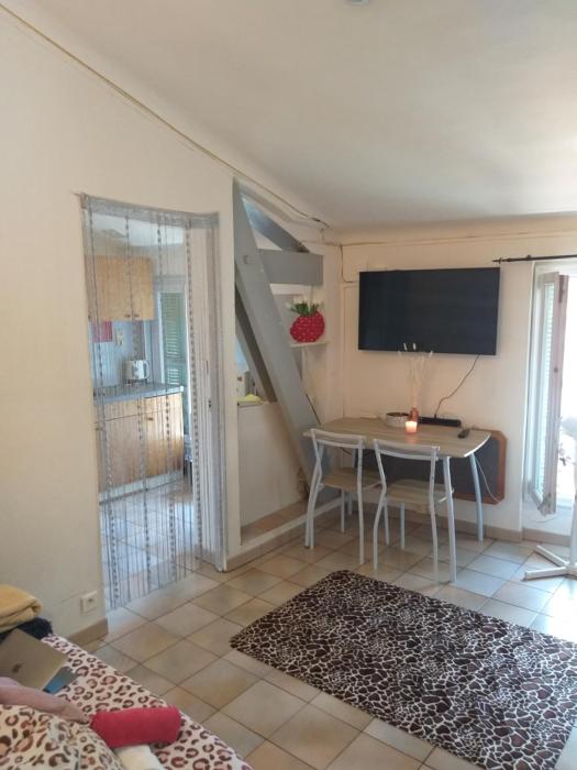 Appartement 1 pièce à deux pas de la plage et à 10min du centre ville et la gare 15 minutes de laéroport