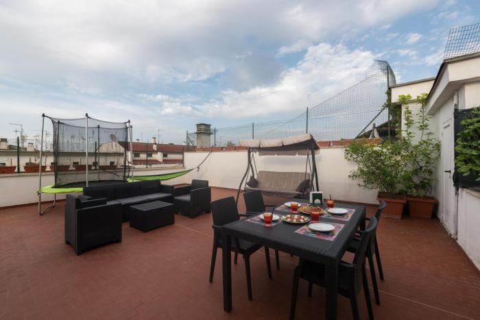 Tiburtina Station Rooftop Angel Joy with Private Terrace - Superattico con Terrazzo privato