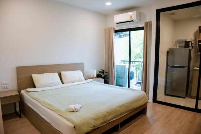 Cozy Studio in Jed Yod Nimman 711 & Coffee Steps Away