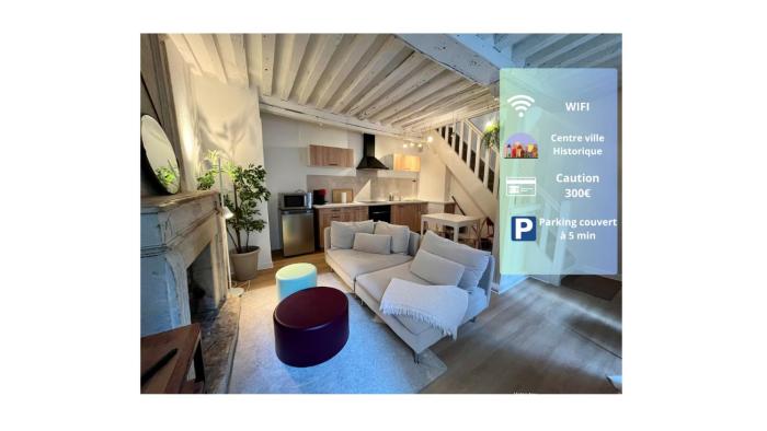 Duplex rénové au Calme et Central