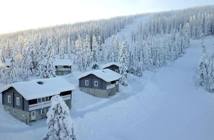 Gula byn Ski in Ski out Lindvallen