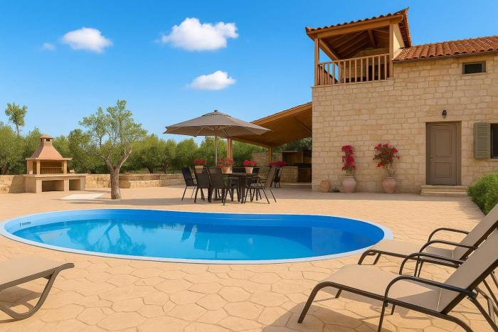 Selinitsa Stone Residence-Private Poolside Retreat