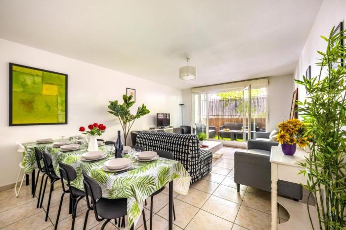 BnGo I Immense Terrasses I 3 chambres, garage, 9 pers