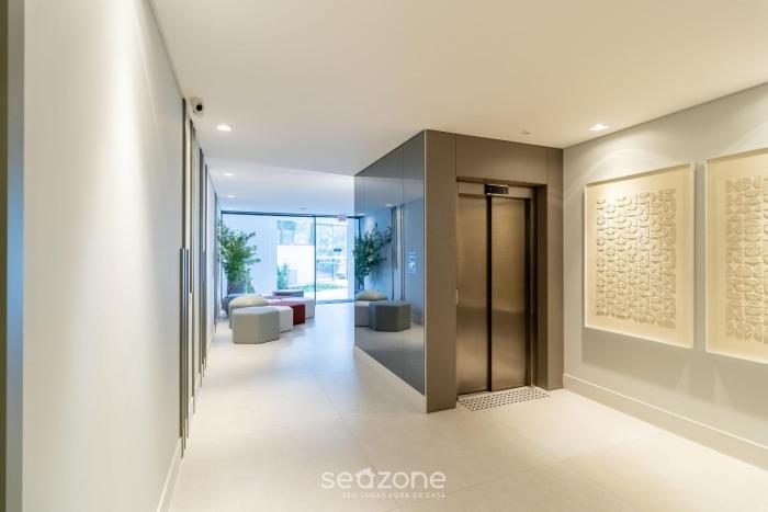 Apartamentos poucos minutos da UFSC, cond. com lavanderia– TRC