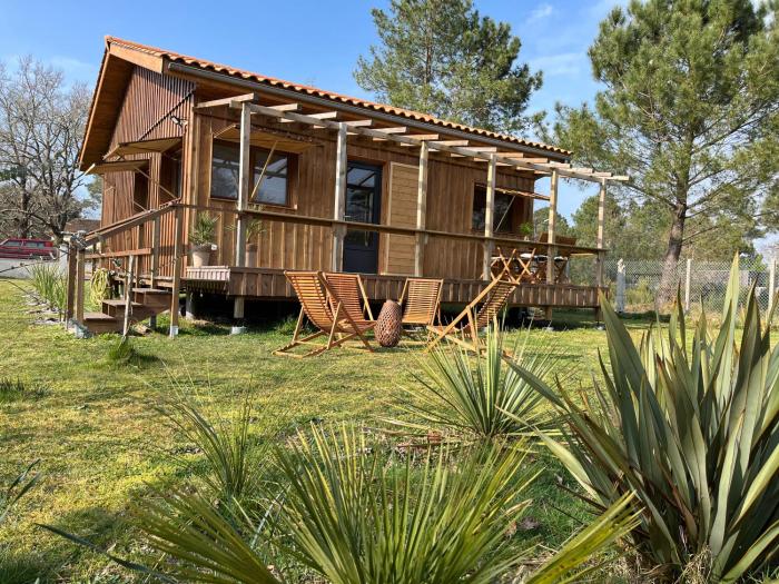Chalet du Courlis, les cabanes océanes-MONTA