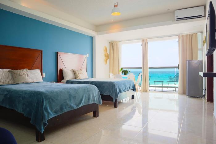 Oceanview 1 min walk to Coco B, pool, beach