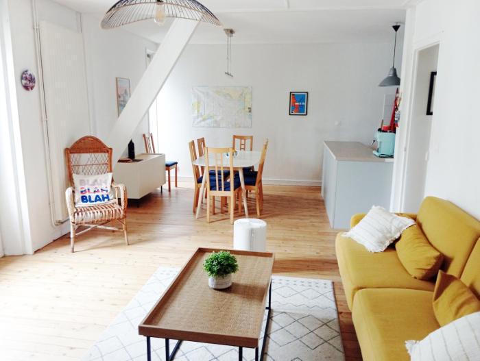 Grand Duplex hypercentre - tout à pied - 8 personnes