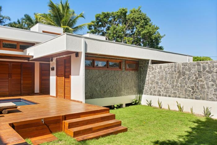 Casa Carcará a 300 m da praia de Taipu de Fora