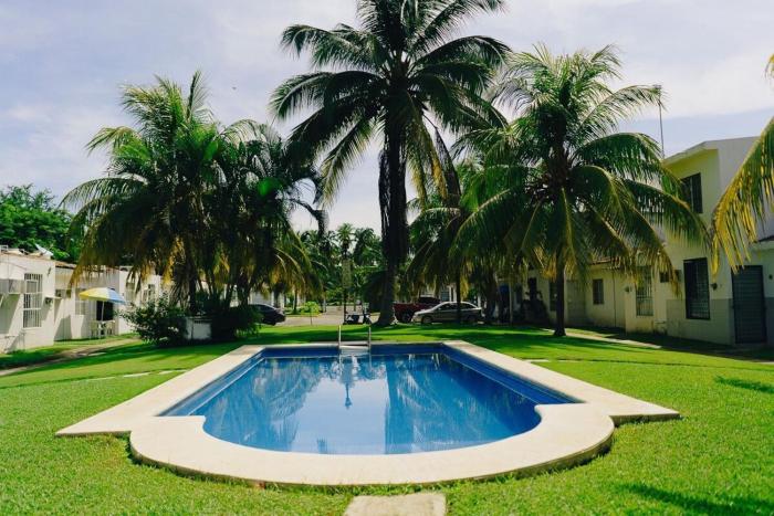 Casa de 2 habitaciones con alberca