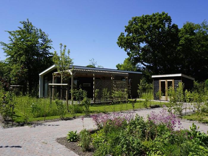 Luxury holiday home surrounded by water and forest