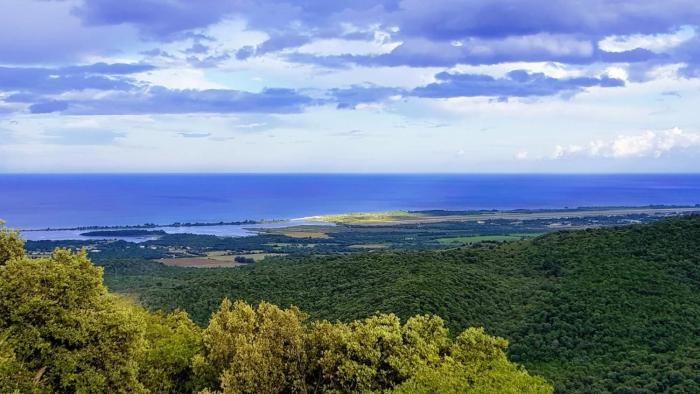 quiet villa, exceptional sea view