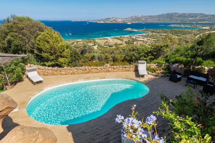 Villa con Piscina Privata vista 180 gradi sul mare