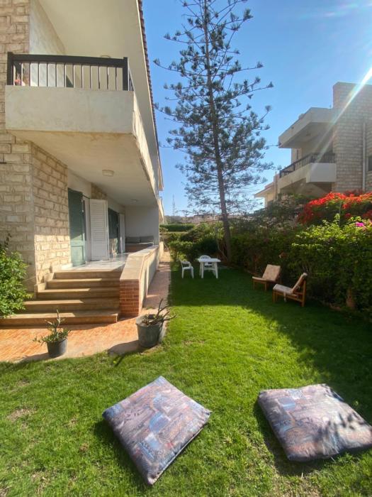 Chalet with private garden