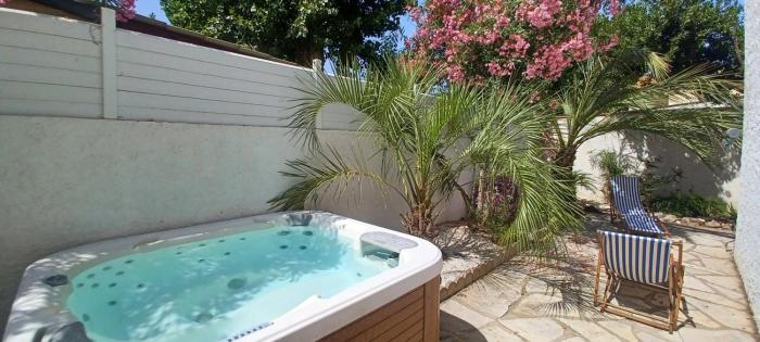 Appartement avec jardin et spa