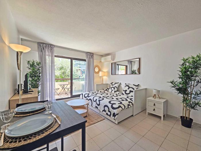 LX146 - Studio cosy avec balcon & vue mer - Monaco