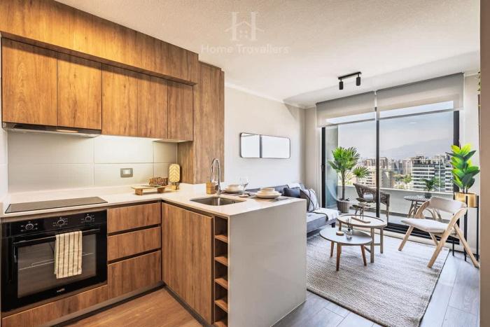 HT Espectacular Depto en Nunoa con Estacionamiento