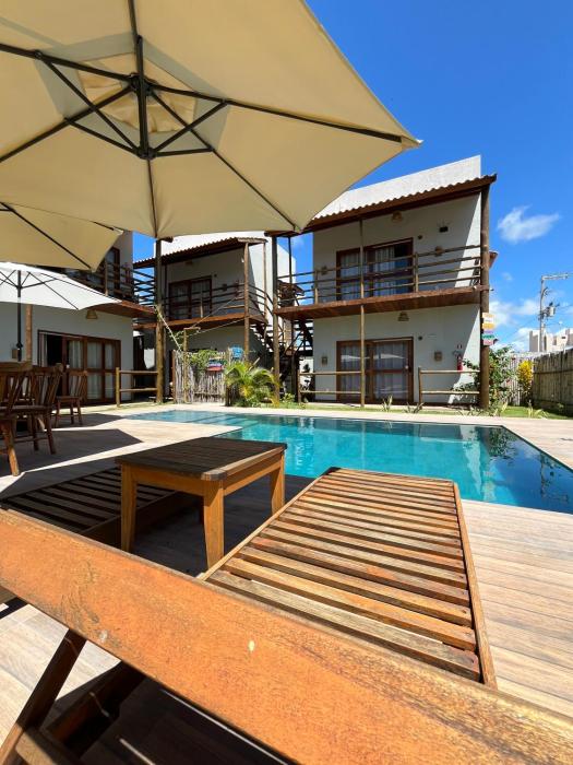 Jangadas do Toque Milagres Flat 1 Térreo