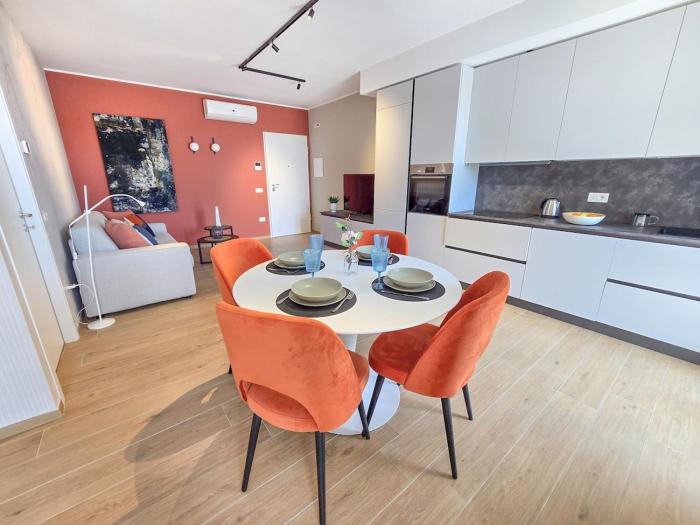 Trilocale Prati design con garage