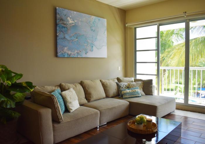 Departamento Mayan Lakes T9 - Albercas, club de playa, tenis, pádel y más