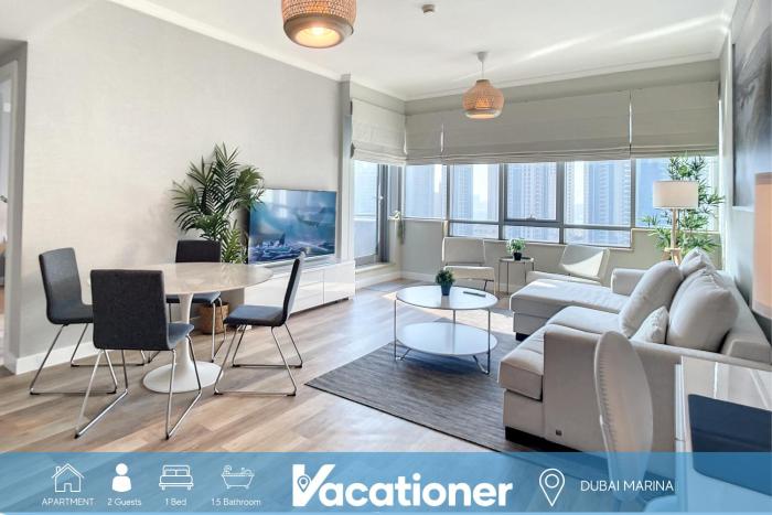 Vacationer Holiday Homes I Gorgeous 1 Bedroom I Free Wi-Fi l Prime Location