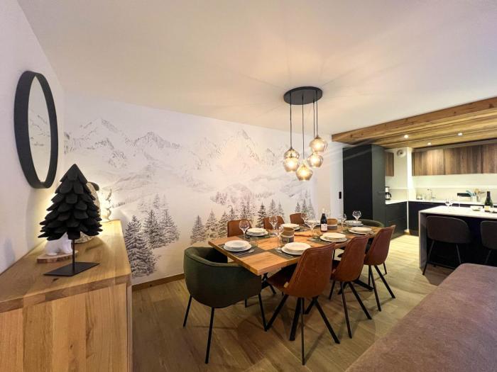 Appartement moderne aux Gets, 3 chambres, 8 personnes, Wi-Fi, parking privé - FR-1-671-277