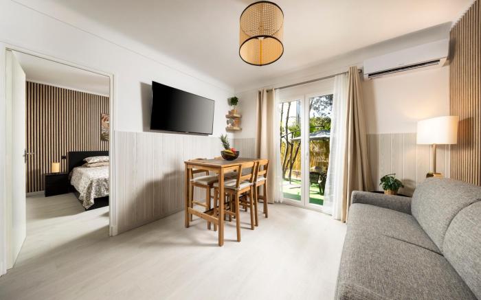 2 Pièces Bord de Mer avec Jardin